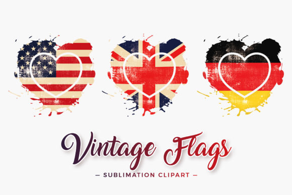 Download Flags Heart Splash Sublimation Designs - Sublimation designs Collection