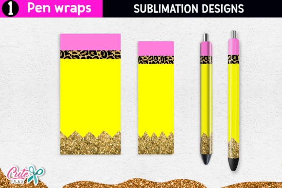 Download Leopard Pen Wraps Sublimation Designs - Sublimation designs Collection