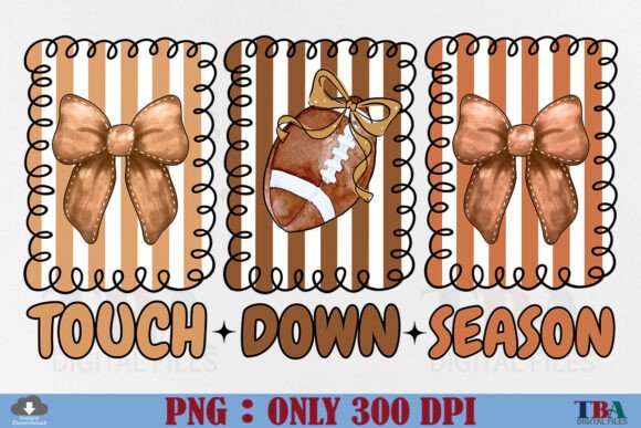 Download Touchdown Season, Coquette Football Mom - Mom Collection