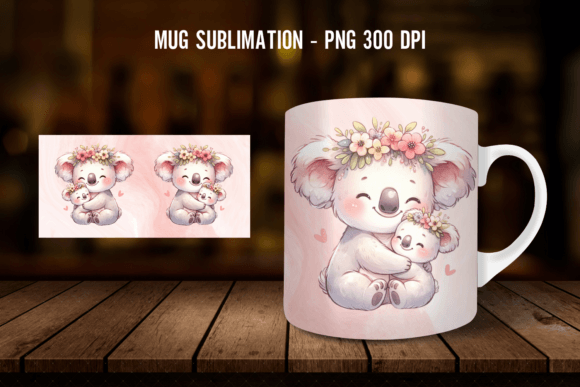 Download Koala Mom Mug Coffee Design - Mom Collection