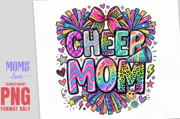Download CHEER MOM Sublimation PNG - Mom sublimation Collection