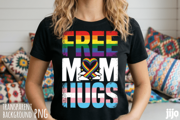 Download Free Mom Hugs Pride PNG - Mom Collection