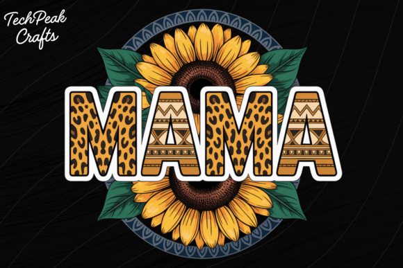 Download Sunflower Mama Boho Mom Sublimation PNG - Mom sublimation Collection