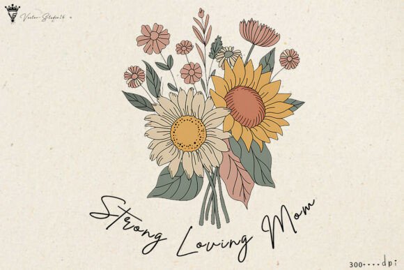 Download Strong Loving Mom Sublimation PNG - Mom sublimation Collection